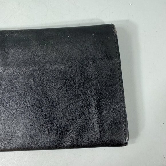 Authentic Dunhill Black Leahter Slim Long Wallet - Picture 7 of 14